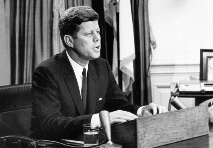 President Kennedy addresses the nation on Civil Rights, June 11, 1963.