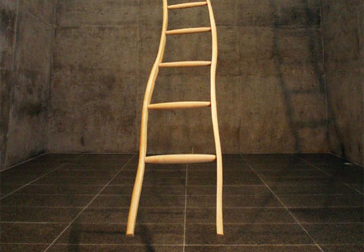 Martin Puryear (1941–), Ladder for Booker T. Washington, 1996.